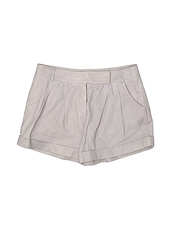 Diane von Furstenberg Leather Shorts (view 1)