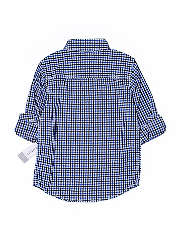 Carter's Long Sleeve Button-Down Shirt (view 2)