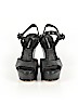 Alice + Olivia Black Wedges Size EU 36 - photo 2