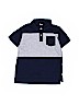 Janie and Jack 100% Cotton Blue Short Sleeve Polo Size 7 - photo 1