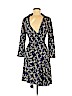 Diane von Furstenberg 100% Silk Blue Casual Dress Size 2 - photo 1