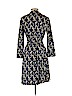 Diane von Furstenberg 100% Silk Blue Casual Dress Size 2 - photo 2