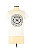 Zendaya x Tommy 100% Cotton White Short Sleeve T-Shirt Size 10 - photo 1