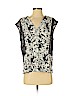 Robert Rodriguez 100% Polyester White Sleeveless Blouse Size S - photo 1