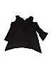 Ten Sixty Sherman Girls Black 3/4 Sleeve Top Size L (kids) - photo 1