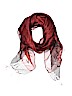 Unbranded 100% Silk Print Red Silk Scarf One size - photo 1
