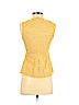 Banana Republic Factory Store 100% Polyester Yellow Sleeveless Blouse Size 0 (petite) - photo 2