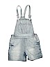 Topshop 100% Cotton Blue Overall Shorts Size 0 - photo 1