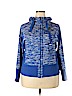 Zella Blue Zip Up Hoodie Size 2X - photo 1