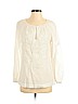 Tory Burch White Long Sleeve Top Size XS - photo 1