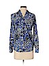 Talbots 100% Polyester Blue Long Sleeve Blouse Size S (petite) - photo 1