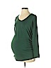 Motherhood Green Long Sleeve T-Shirt Size S - photo 1