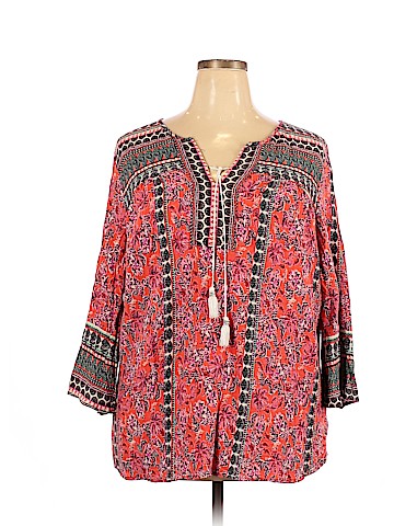 Assorted Brands 3/4 Sleeve Blouse (view 1)