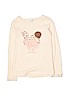 Naartjie Kids 100% Cotton Ivory Long Sleeve T-Shirt Size 7 - photo 1