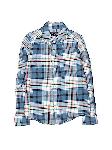 The Children's Place Long Sleeve Button-Down Shirt (view 1)