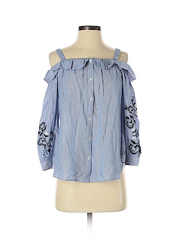 Ann Taylor LOFT 3/4 Sleeve Top (view 1)