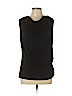 MICHAEL Michael Kors Black Sleeveless Top Size L - photo 1