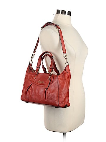 Coach Factory Leather Satchel (view 2)