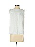 Ann Taylor LOFT White Sleeveless Blouse Size S (petite) - photo 1