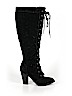 Shoedazzle Black Boots Size 7 1/2 - photo 1