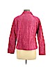 Christopher & Banks 100% Leather Pink Leather Jacket Size M (petite) - photo 2