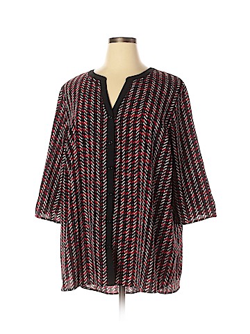 Catherines 3/4 Sleeve Blouse (view 1)