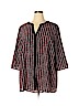 Catherines Red 3/4 Sleeve Blouse Size 1X - photo 1