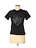 Play Comme Des Garçons 100% Cotton Black Short Sleeve T-Shirt Size M - photo 1
