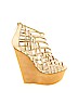 Bebe Gold Wedges Size 9 - photo 1