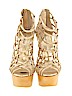 Bebe Gold Wedges Size 9 - photo 2