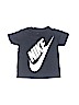 Nike 100% Cotton Black Short Sleeve T-Shirt Size 2T - photo 1