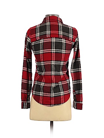 American Eagle Outfitters Long Sleeve Button-Down Shirt (view 2)