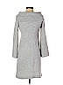 Ann Taylor Gray Casual Dress Size XXS (petite) - photo 2