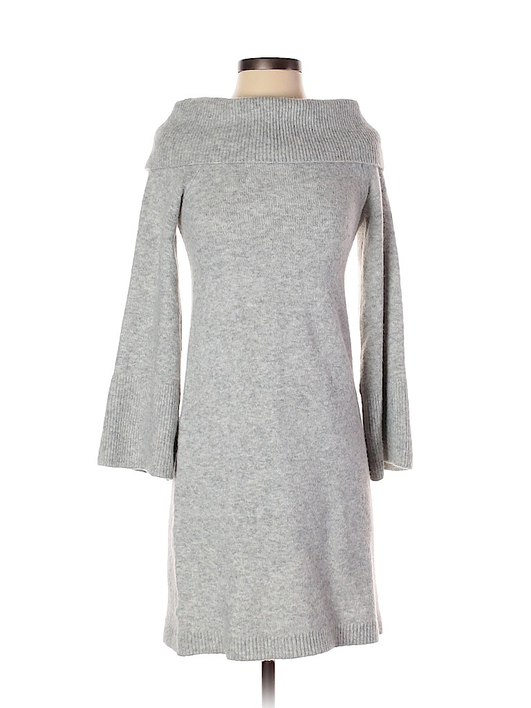 Ann Taylor Gray Casual Dress Size XXS (petite) - photo 1