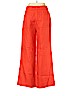 Ann Taylor LOFT 100% Linen Orange Linen Pants Size 6 (petite) - photo 2