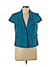 Etcetera 100% Cotton Blue Jacket Size 10 - photo 1
