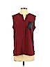 Mossimo 100% Polyester Burgundy Sleeveless Blouse Size S - photo 1