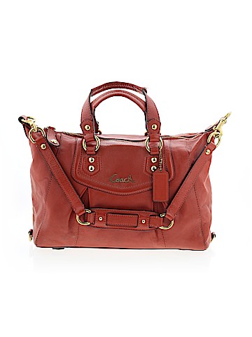 Coach Factory Leather Satchel (view 1)