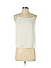 Ann Taylor LOFT 100% Polyester Ivory Sleeveless Blouse Size XS (petite) - photo 1