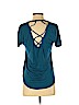 Express Teal Short Sleeve Top Size S (petite) - photo 2