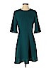 Mossimo 100% Polyester Teal Casual Dress Size S - photo 1