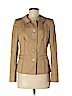 Badgley Mischka 100% Wool Tan Wool Coat Size 8 - photo 1