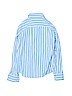 Abercrombie 100% Cotton Stripes Blue Long Sleeve Button-Down Shirt Size S (kids) - photo 2
