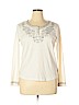 Hasting & Smith Ivory Long Sleeve Henley Size XL (petite) - photo 1