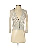 Club Monaco 100% Silk Tan Silk Cardigan Size XS - photo 1