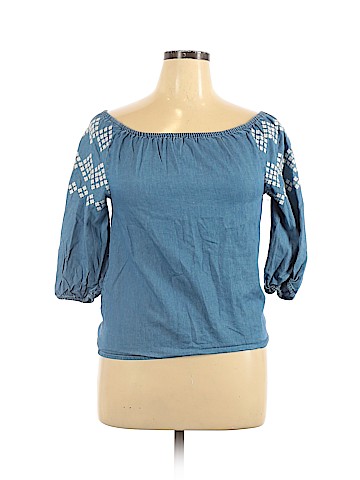 Old Navy 3/4 Sleeve Blouse (view 1)