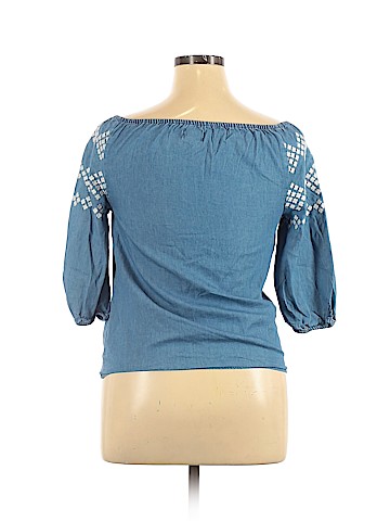 Old Navy 3/4 Sleeve Blouse (view 2)