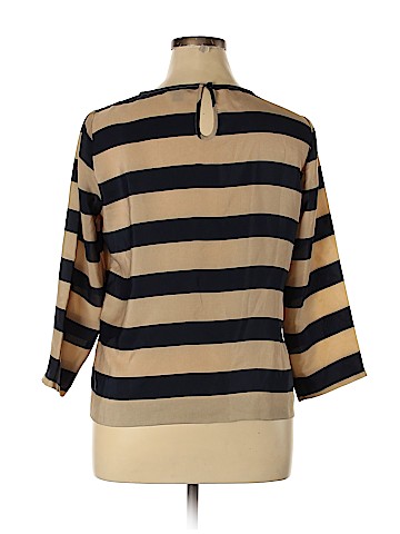 J. Crew Factory Store 3/4 Sleeve Blouse (view 2)