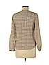 Ann Taylor LOFT 100% Rayon Tan Long Sleeve Blouse Size M (petite) - photo 2