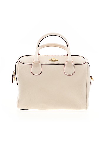 Coach Factory Leather Satchel (view 1)